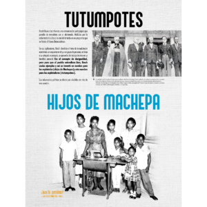 Tutumpotes e hijos de Machepa